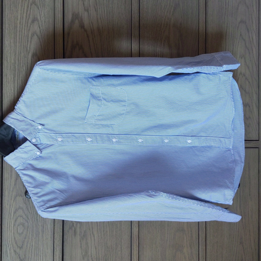 J Crew Striped Button Down Shirt